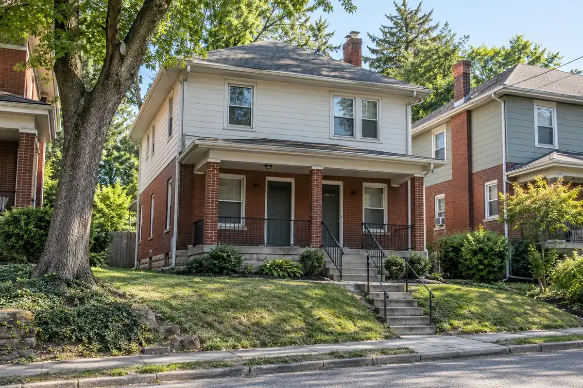 A two-unit rental house in Cincinnati